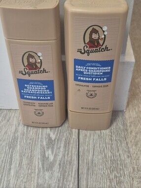 Dr. Squatch Fresh Falls Refreshing Shampoo & Moisturizing Conditioner 11 Fl Oz